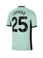 Chelsea Moises Caicedo #25 Ausweichtrikot 2023-24 Kurzarm